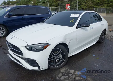 2024 Mercedes-Benz C 300 из США, поврежденный, VIN W1KAF4HB5RR224587